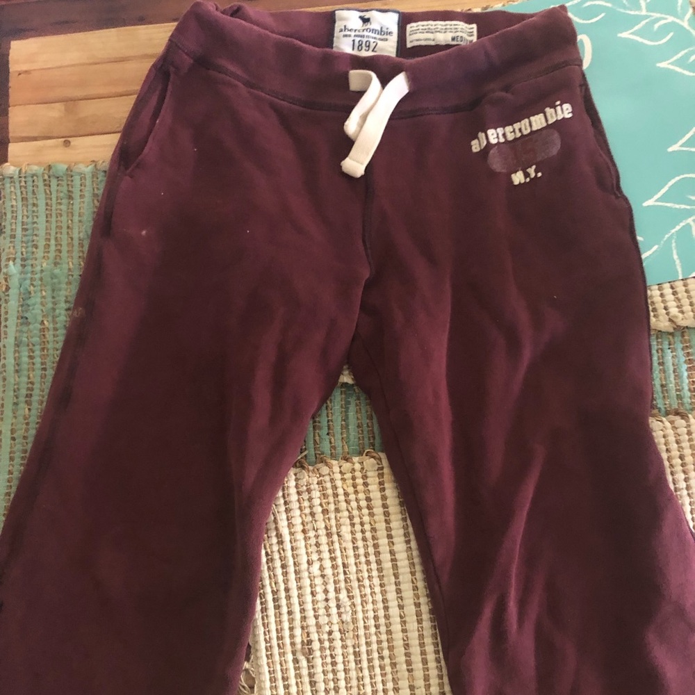 Vintage Abercrombie crop sweatpants